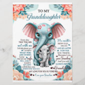 マイグランドドーターエレファント誕生日ギフトアイディア メニュー (正面)