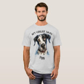 マイグレートデインTシャツ(カスタマイズ可能) Tシャツ (正面フル)