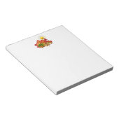 マイケチャップゴーンスクアチンforベーコンブレックファースト ノートパッド (アングル)