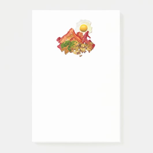 マイケチャップゴーンスクアチンforベーコンブレックファースト ポストイット (正面)