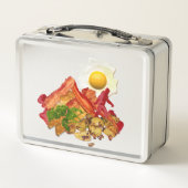 マイケチャップゴーンスクアチンforベーコンブレックファースト メタルランチボックス (裏面)