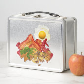 マイケチャップゴーンスクアチンforベーコンブレックファースト メタルランチボックス (インサイチュ)