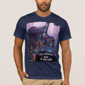 マイケルおじさんのミスフィットの子どもたちのバンド Tシャツ (正面)