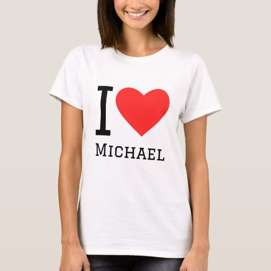 マイケルが大好き Tシャツ (正面)