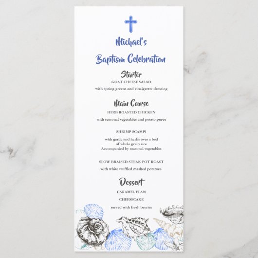 マイケルのメニュー メニュー (正面)