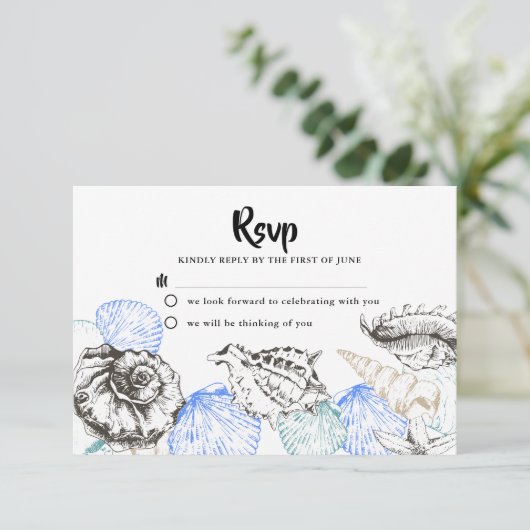 マイケルの返答カード 招待状 (スタンド正面)