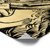 マイケル・ウォルゲムートによる死のダンス1493 ポスター (角)