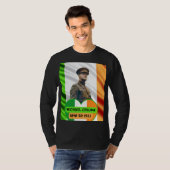 マイケル・コリンズ・アイリッシュ反逆アイルランド Tシャツ (正面フル)