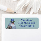 マイケル·ザ·ホワイト·スロート·スパロー·住所 シール (インサイチュ)