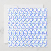 マイケル スクエア 洗礼招待状 招待状 (裏面)