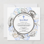 マイケル スクエア 洗礼招待状 招待状 (正面)