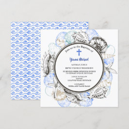 マイケル スクエア 洗礼招待状 招待状