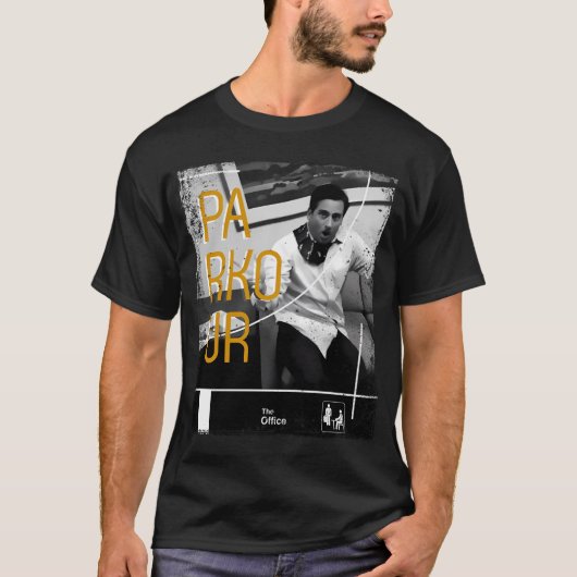 マイケル・スコット・パルクール - The Office 伝説の瞬間 Tシャツ (正面)