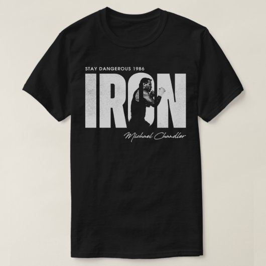 マイケル・チャンドラー・マーチ・アイアンクラシックシャツTシャツ Tシャツ (デザイン正面)