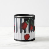 マイケル·バラ·ロゴ·マグ(ピアノ鍵付) マグカップ (中央)