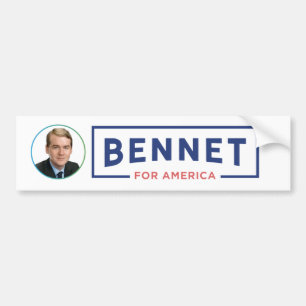 マイケル・ベネット2020年社長代行 バンパーステッカー