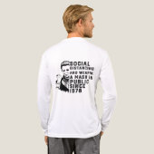 マイケル・マイヤーズのソーシャルディスタンス トライブレンドTシャツ (背面全体)