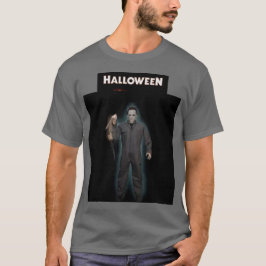 マイケル・マイヤーズのハロウィーンTシ男性へャツ Tシャツ