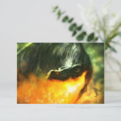 マイケル·マハー作、恐竜または竜の火を吸う 招待状 (スタンド正面)