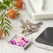 マイケル・モッファによるタイダイ・コンポジション#7 キーホルダー (側面)