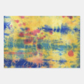 マイケル·モッファのタイ染料組成#5 ラッピングペーパーシート (正面)