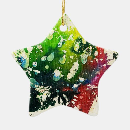 マイケル・モッファのポリクロモプティック #4 セラミックオーナメント (正面)