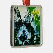 マイケル・モッファの「ポリクロモプティック #2C」 メタルオーナメント (右)