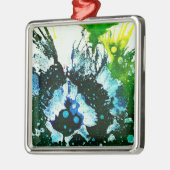 マイケル・モッファの「ポリクロモプティック #2C」 メタルオーナメント (左)