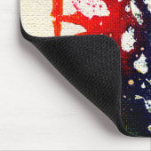 マイケル・モッファの「Polychromoptic #13B」 マウスパッド (コーナー)