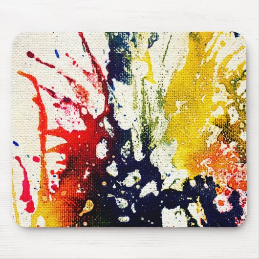 マイケル・モッファの「Polychromoptic #13B」 マウスパッド (正面)