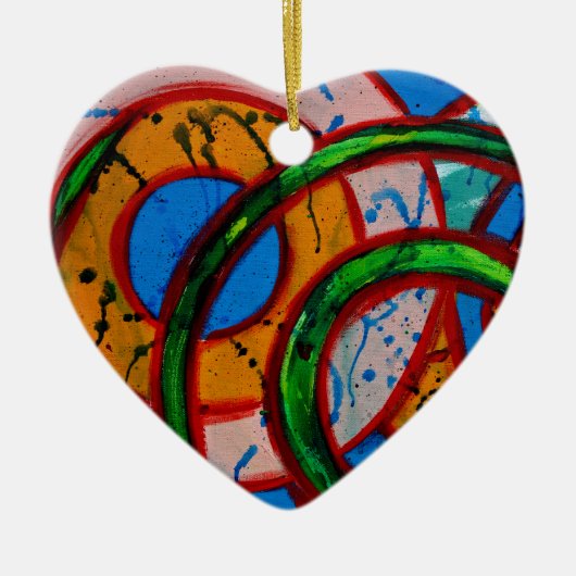 マイケル・モッファ作曲第20A号 セラミックオーナメント (正面)