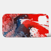 マイケル・モッファ#15Aの多発色団 Case-Mate iPhoneケース (裏面 (横))