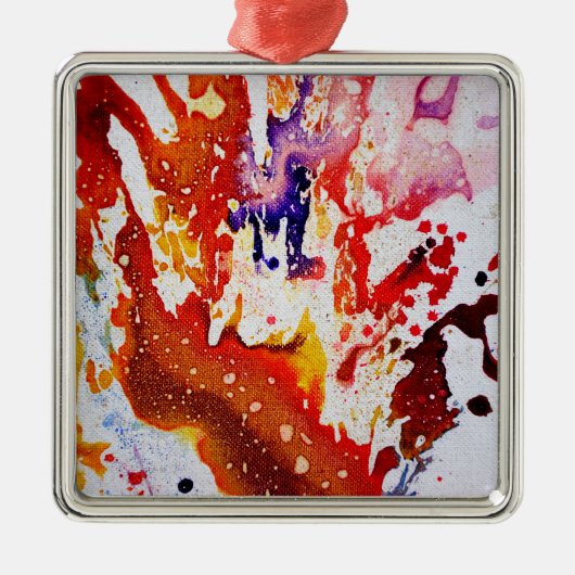 マイケル・モッファ#1Aの多発色団 メタルオーナメント (正面)