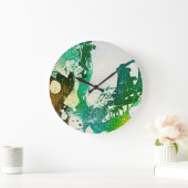 マイケル・モッファ#5の多発色団 ラージ壁時計 (ホーム)