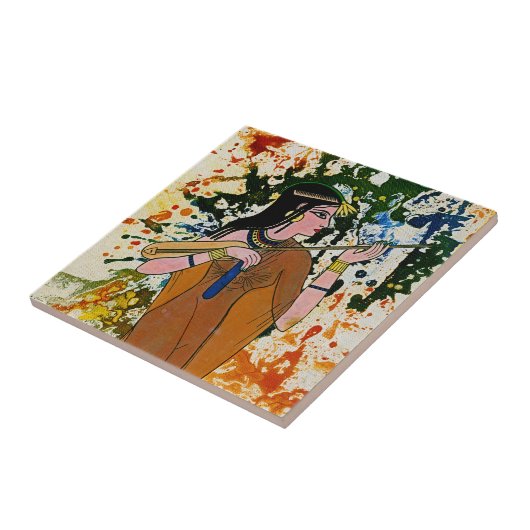 マイケル・モファのエジプトの魔女 タイル (側面)