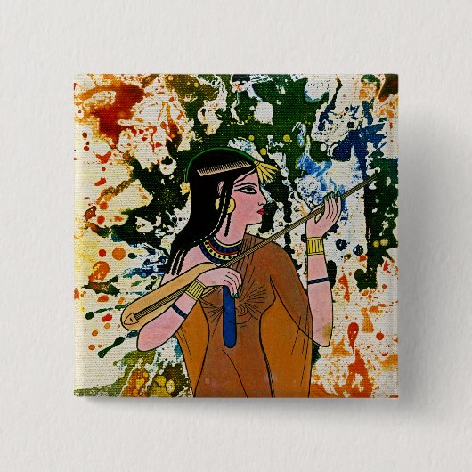 マイケル・モファのエジプトの魔女 缶バッジ (正面)