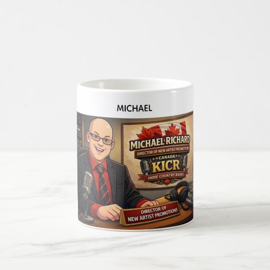 マイケル・リチャード・マグ コーヒーマグカップ (中央)