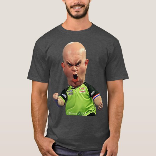 マイケル・ヴァン・ダーツ ファン向けグッズ Tシャツ (正面)