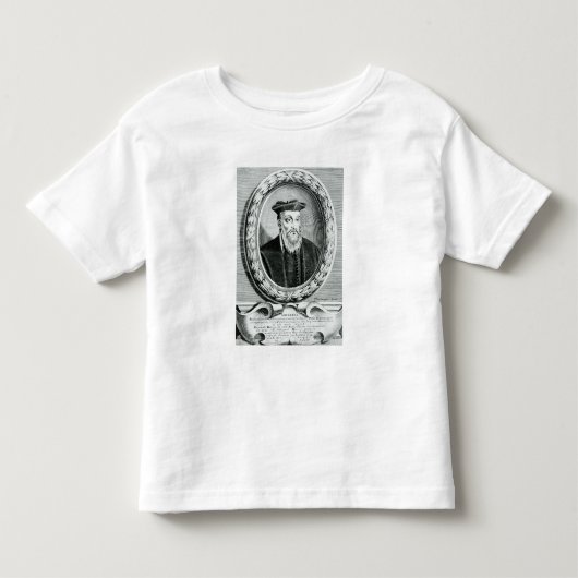 マイケルde Nostredameのポートレート トドラーTシャツ (正面)