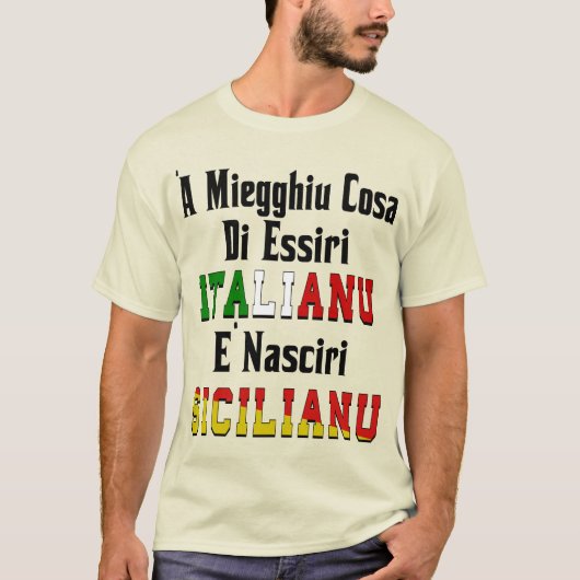 『マイゲジウコサディエシリイタリアヌ Tシャツ (正面)