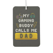 マイゲーミングバディがマイゲーマーパパおもしろいことわざ カーエアーフレッシュナー (正面)