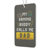 マイゲーミングバディがマイゲーマーパパおもしろいことわざ カーエアーフレッシュナー (左)