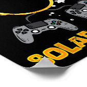 マイゲー太陽のムEclipse 2024ゲーマーメンズボーイズK ポスター (角)