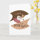 マイコーヒーレトロジャワ カード (黄色い花)