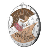 マイコーヒーレトロジャワ ダーツボード (正面右)