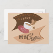 マイコーヒーレトロジャワ ポストカード (正面/裏面)