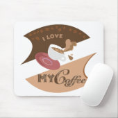 マイコーヒーレトロジャワ マウスパッド (マウス)