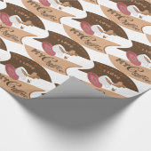 マイコーヒーレトロジャワ ラッピングペーパー (角)