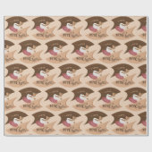 マイコーヒーレトロジャワ ラッピングペーパー (フラット)