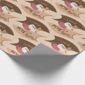 マイコーヒーレトロジャワ ラッピングペーパー (角)